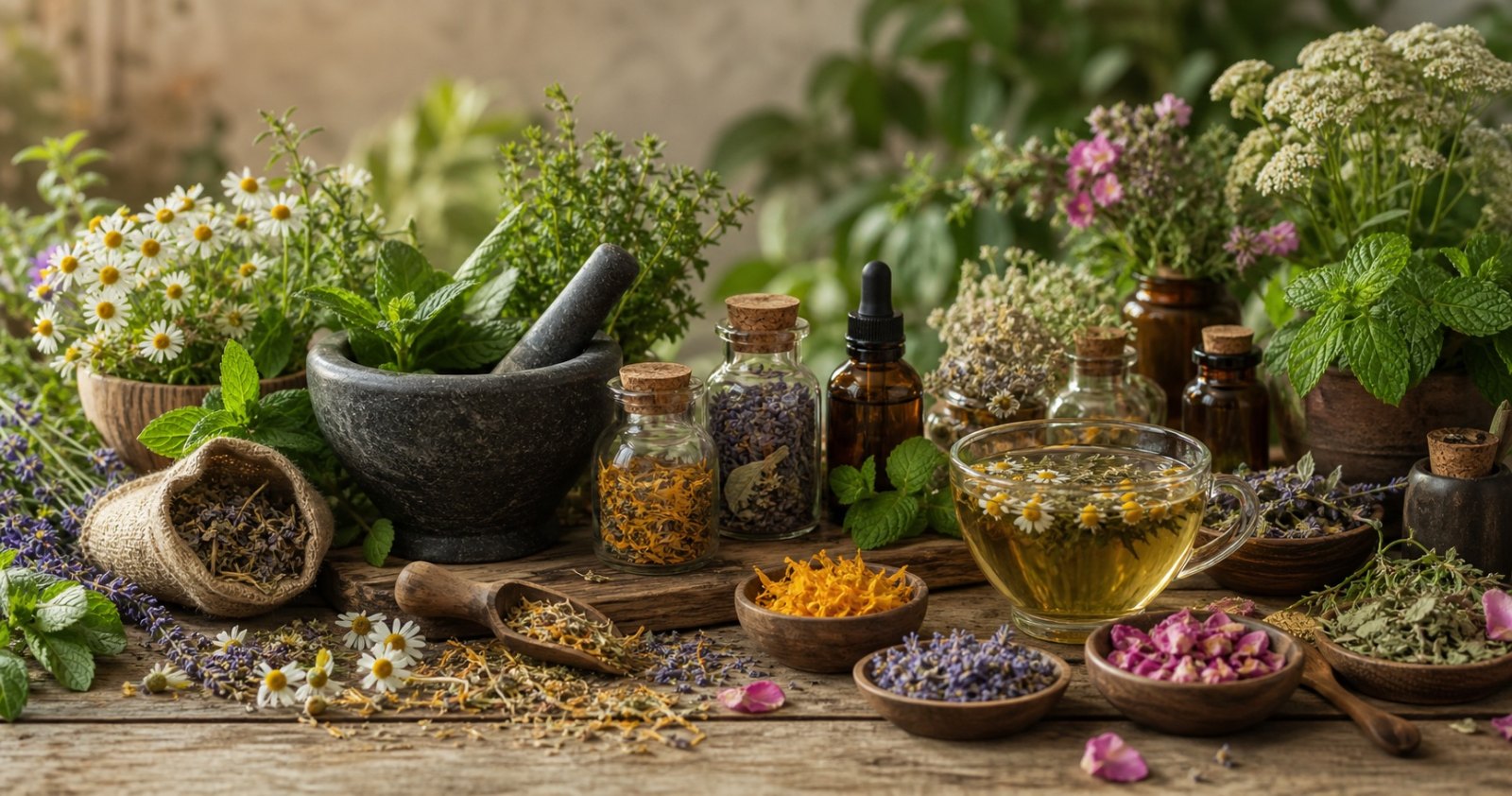 Las 45 plantas medicinales más importantes: usos, beneficios y contraindicaciones