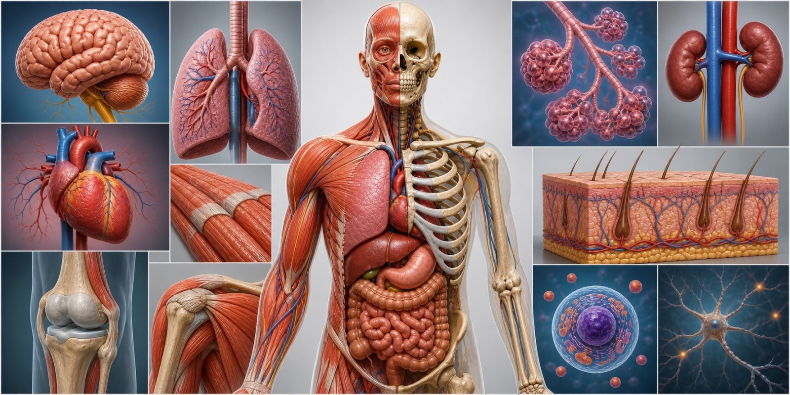 70 preguntas sobre el cuerpo humano con respuestas explicadas